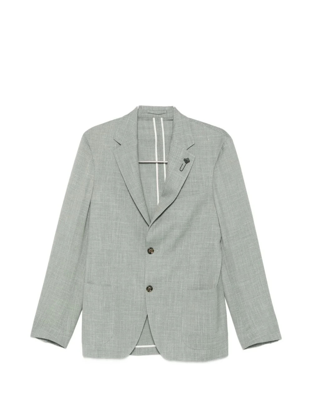 notched-lapel blazer - 1