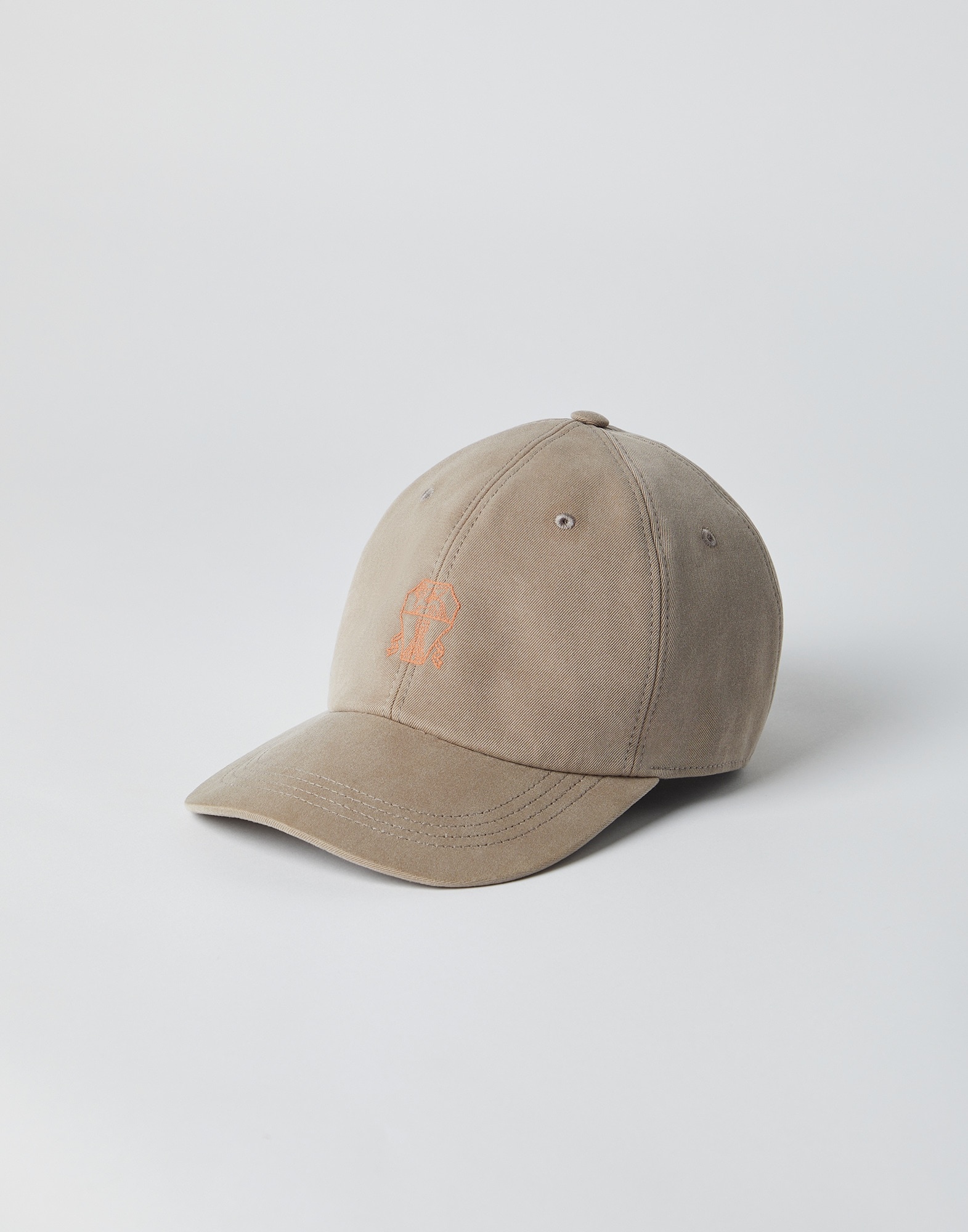 Baseball cap in twisted cotton gabardine - 1