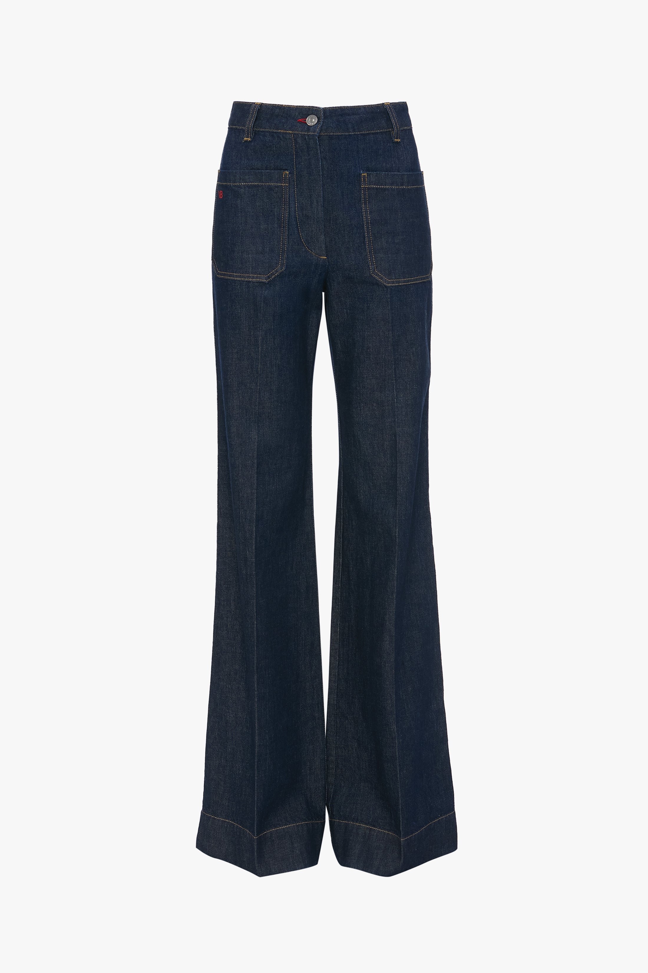 Exclusive Alina High Waisted Jean In Indigo Rinse - 1