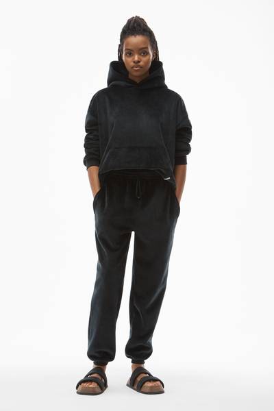 Alexander Wang SWEATPANT IN BONDED VELOUR outlook