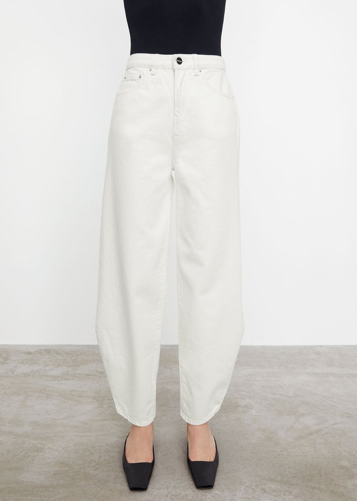 Barrel leg denim off-white - 3