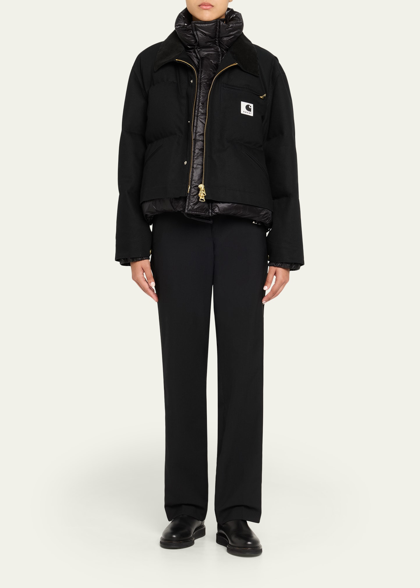x Carhartt WIP Duck Puffer Barn Jacket - 2