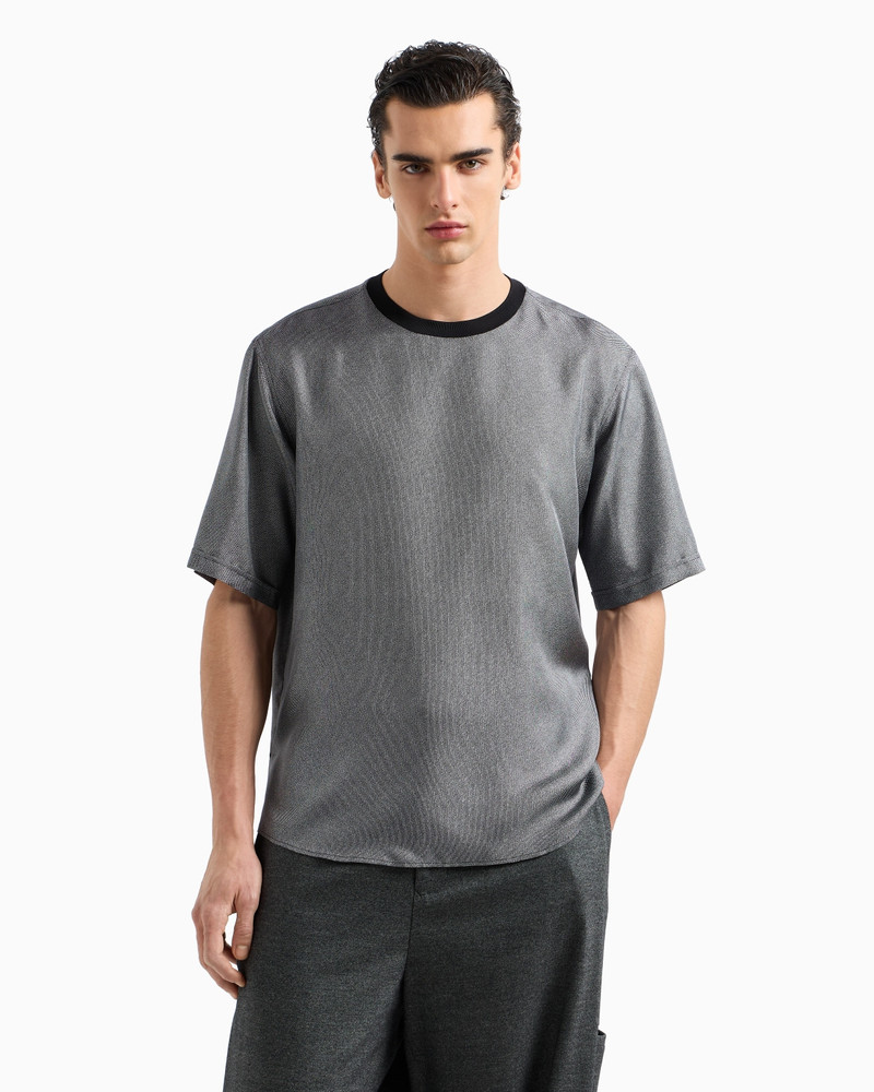 GIORGIO ARMANI SILK TWILL T-SHIRT SHIRT outlook