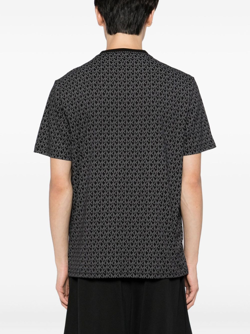 monogram-print cotton T-shirt 3