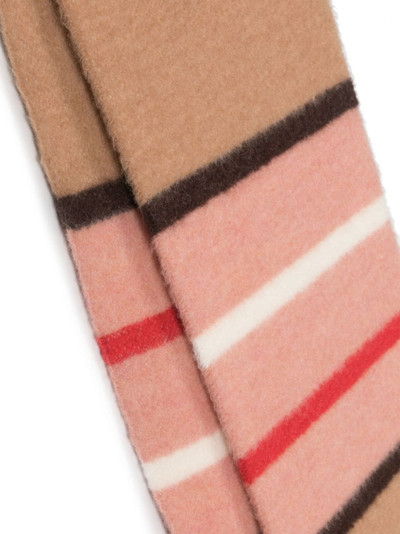 Marni striped brushed scarf outlook