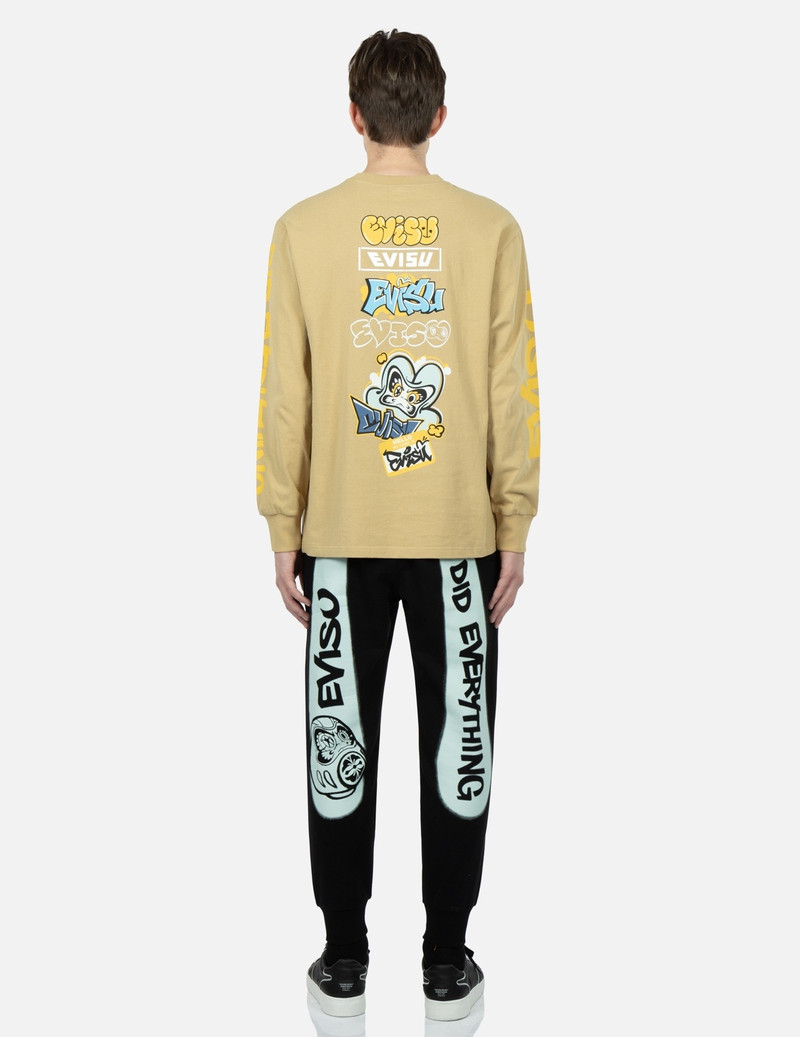 SPRAY-EFFECT DAICOCK PRINT SWEATPANTS 5