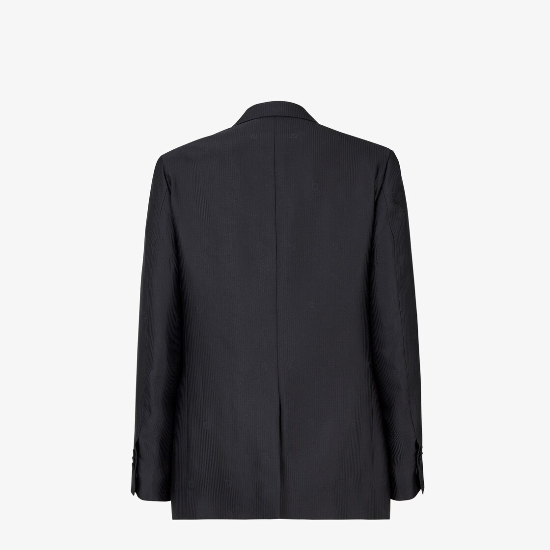 Black cotton blazer - 2