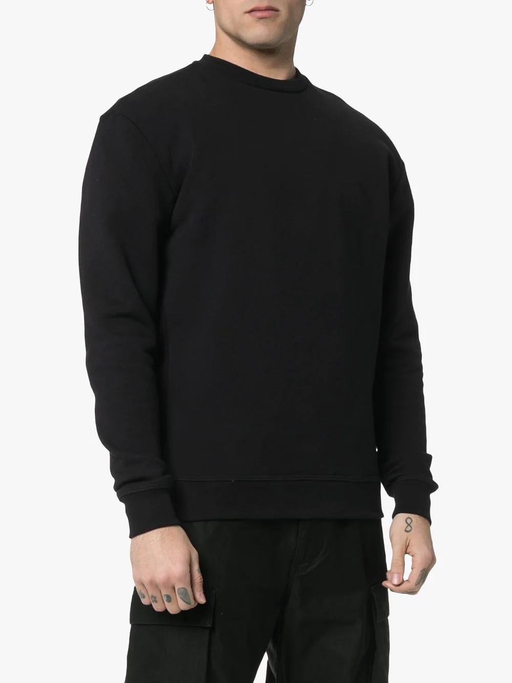 basic cotton sweatshirt - 3