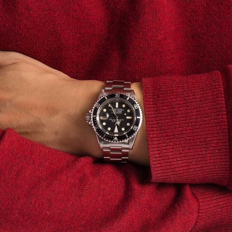 Men's Vintage Rolex Submariner Stainless Steel 1680 - 9