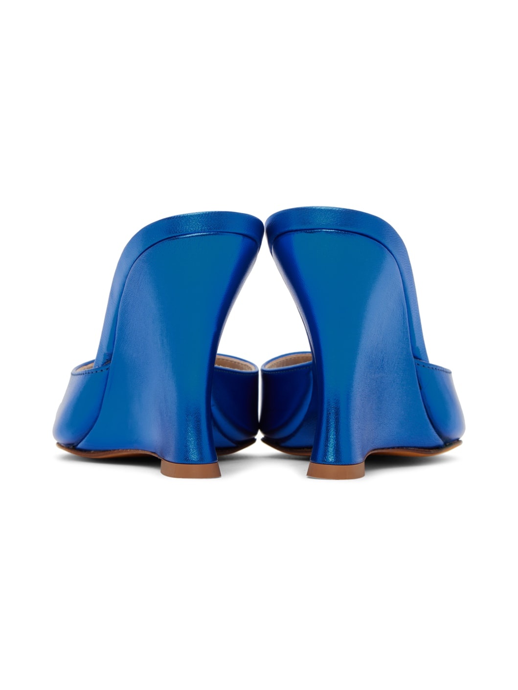 Blue Lido Heeled Sandals - 2