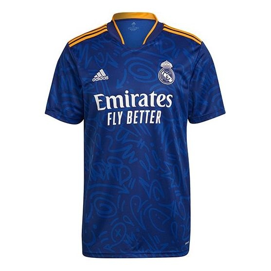 adidas Real Madrid SW Fan Edition Away Jerseys 'Blue' H40942 - 1