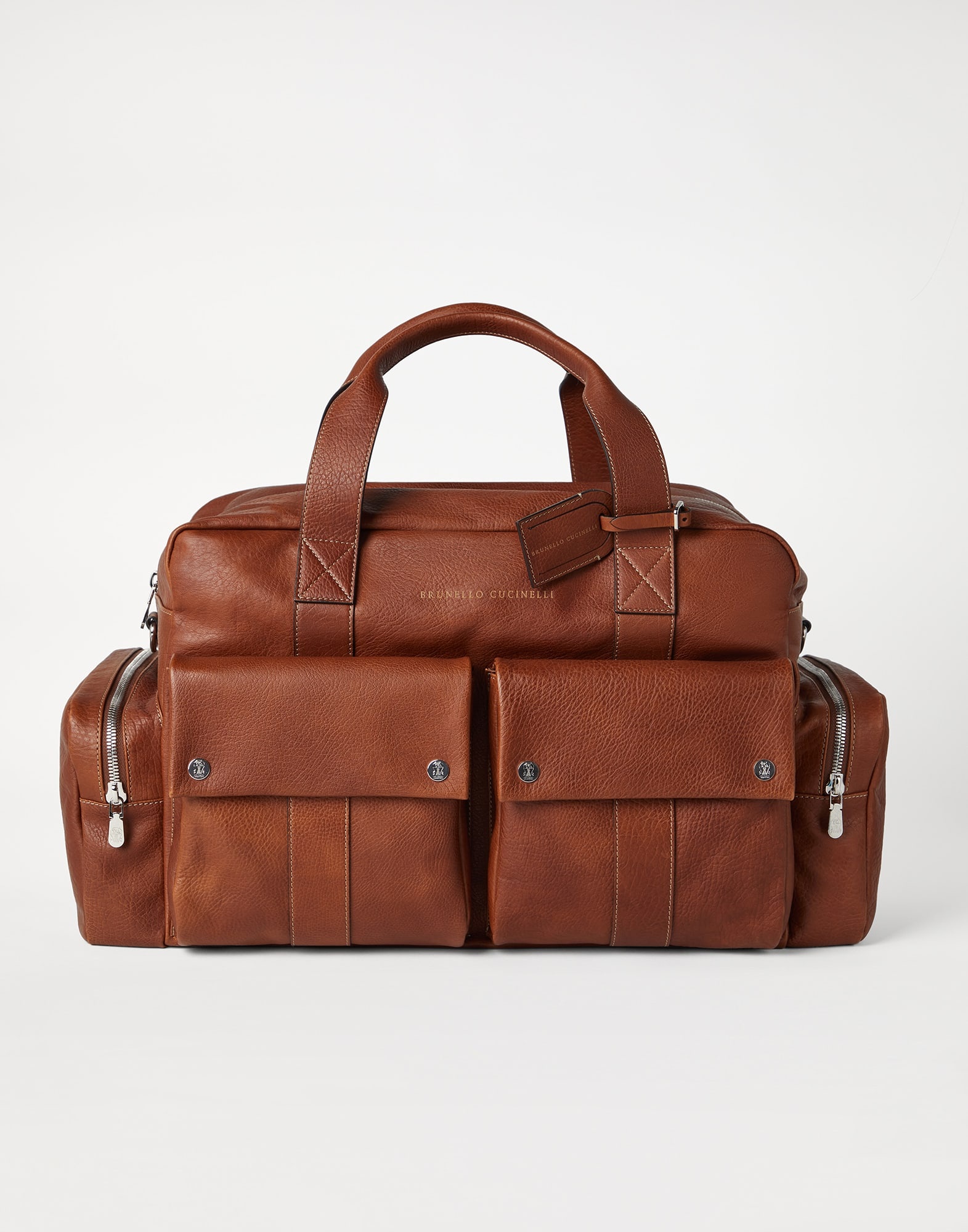 Grained calfskin leisure bag - 1