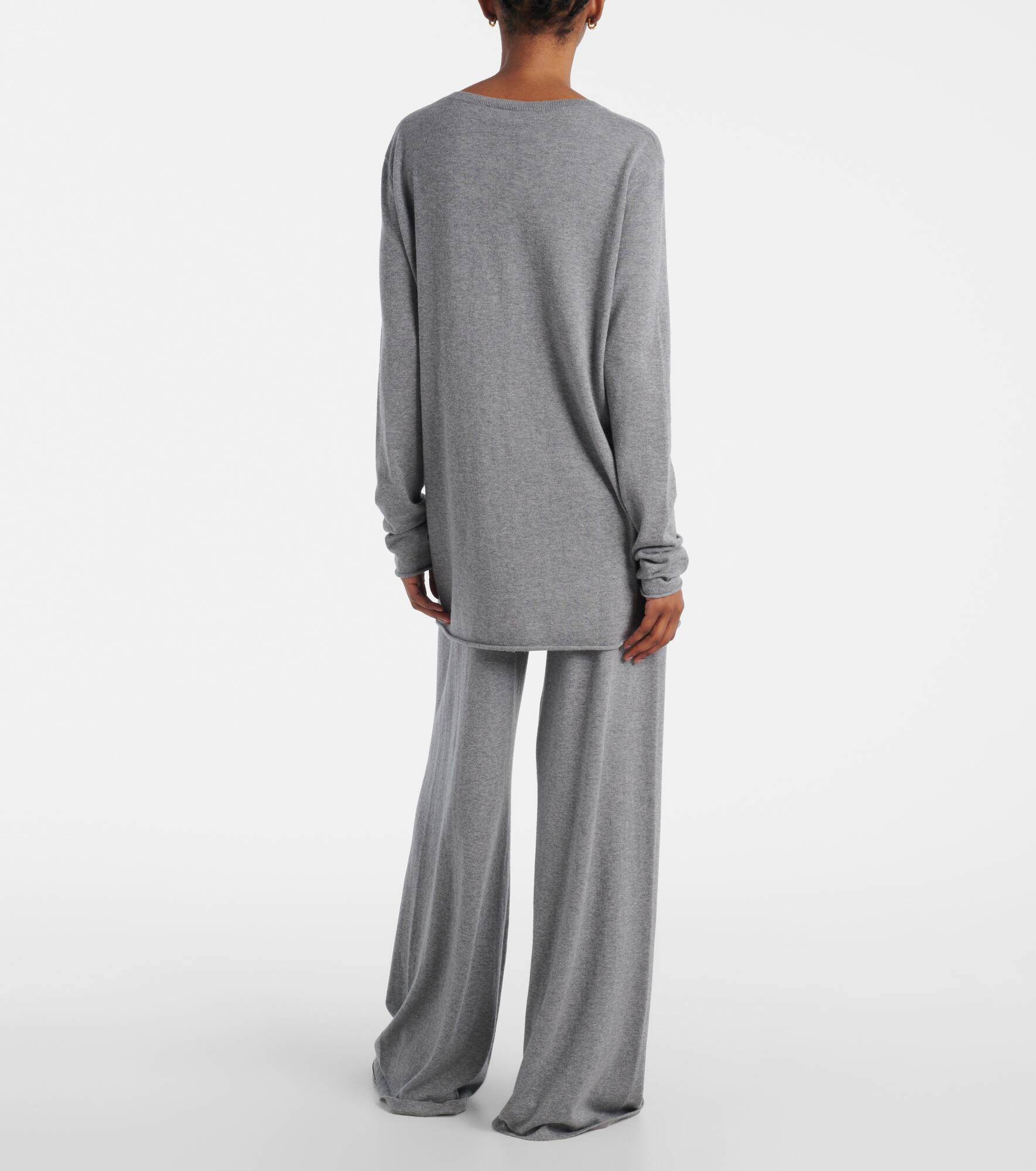Maurie cotton and cashmere sweater - 3