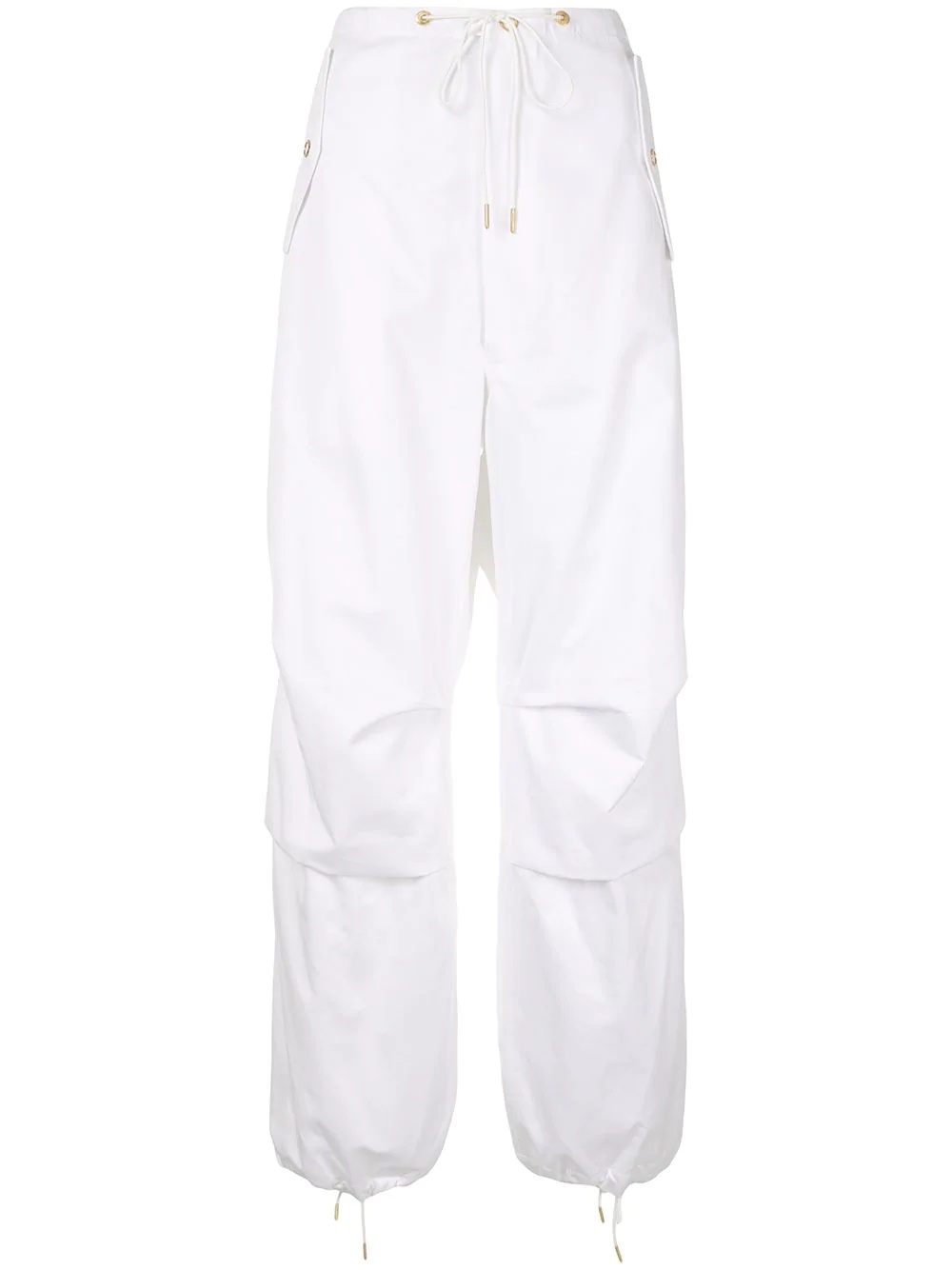 parachute loose-fit trousers - 1