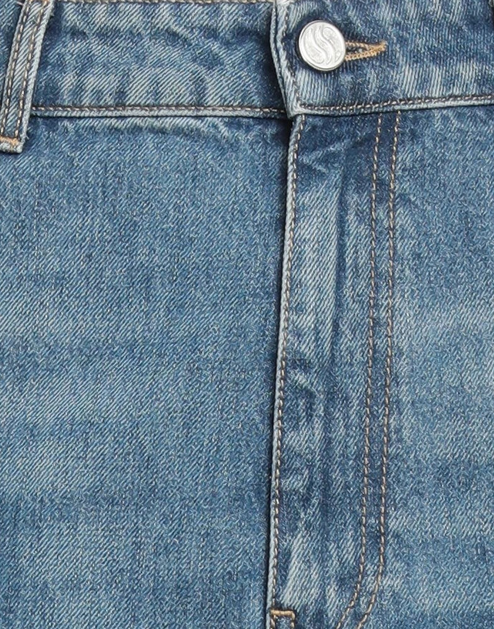 Blue Women's Denim Pants - 4