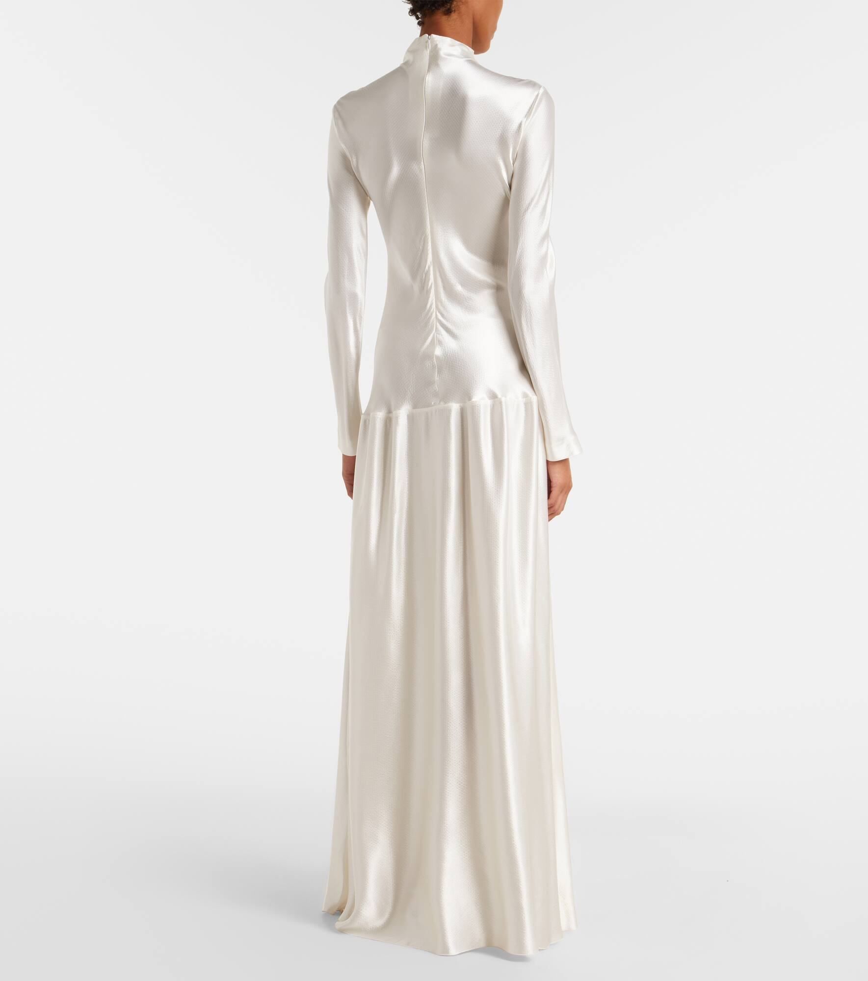 Mila satin maxi dress - 3