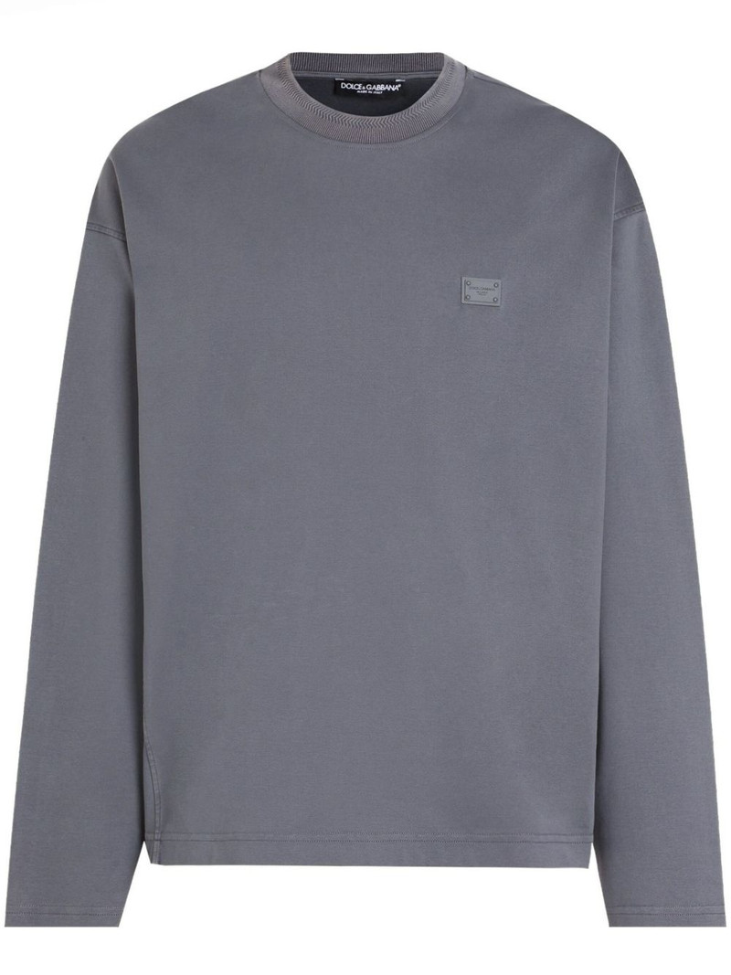 cotton jersey sweatshirt 1