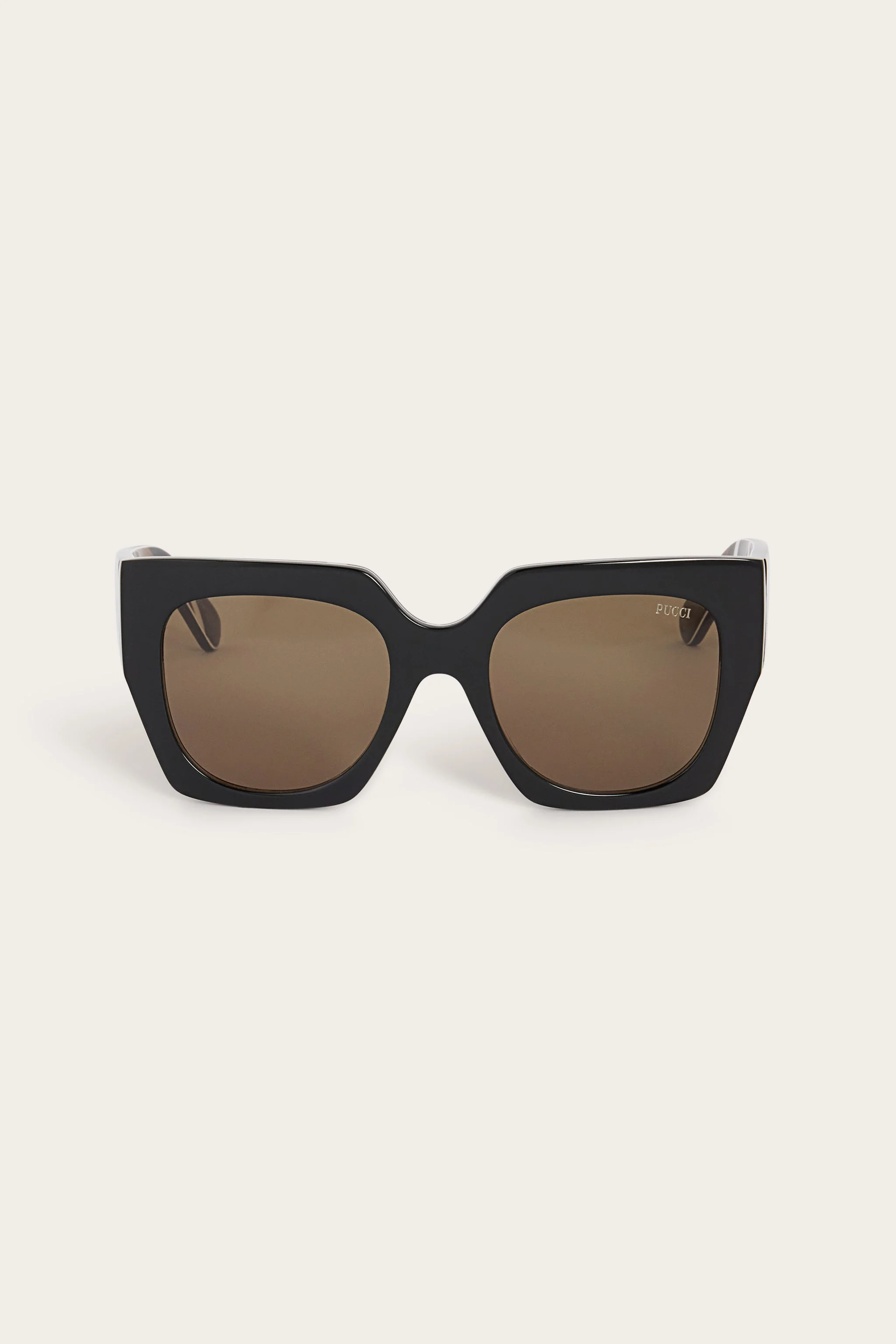 PUCCI OVERSIZED GEOMETRIC SUNGLASSES - 1