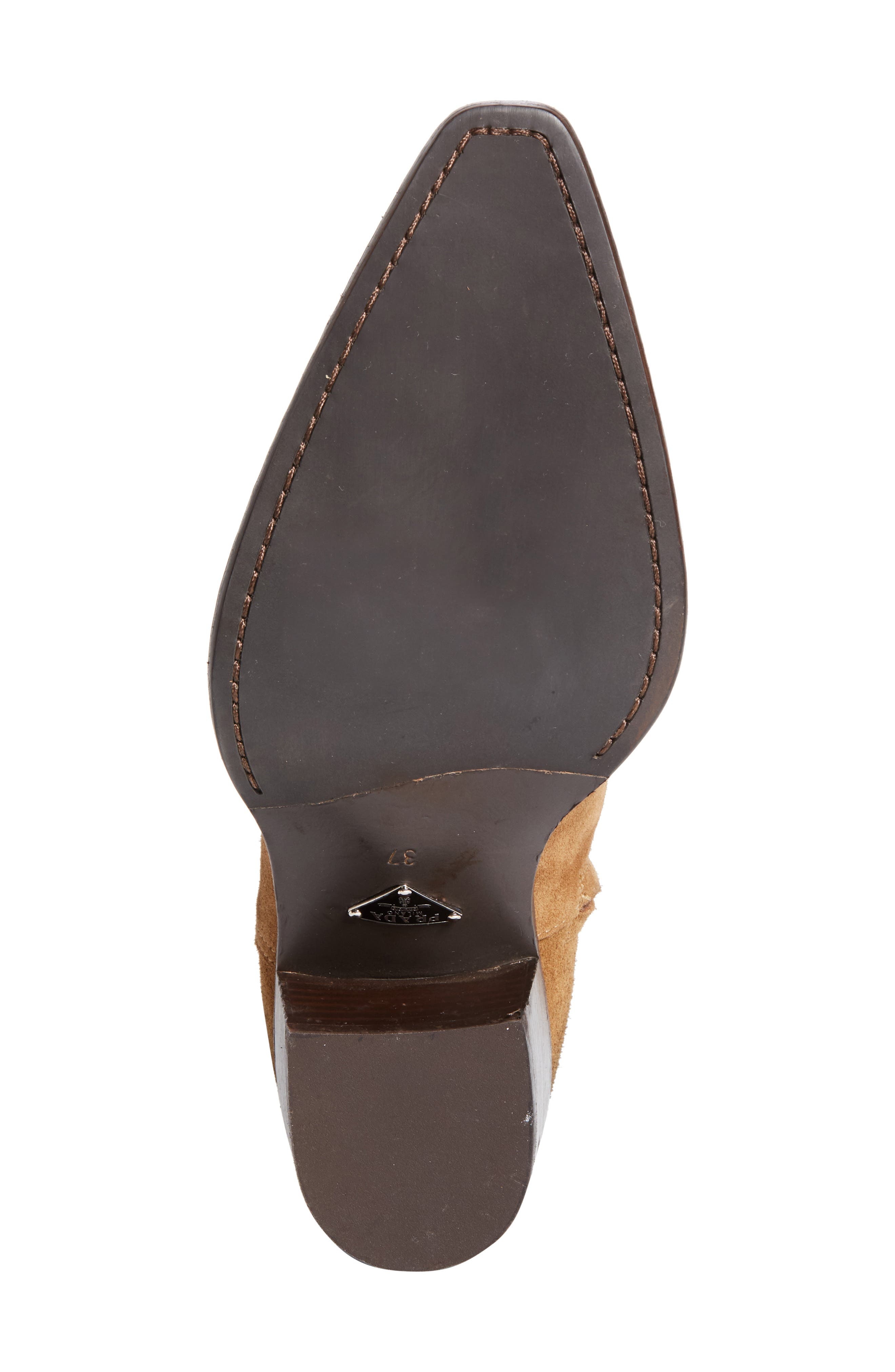 Prada Western Boot in Tobacco at Nordstrom - 6
