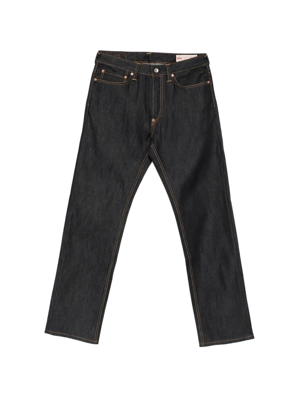 SEAGULL CONTRAST-STITCH JEANS - 1