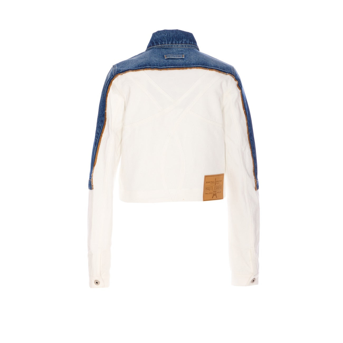 Jean Paul Gaultier Women Petit Grand Trompe L'oeil Denim Jacket - 2