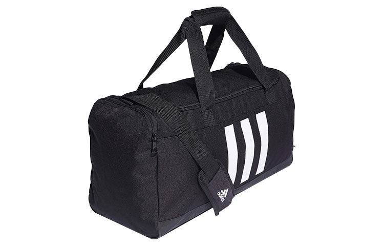 adidas Essentials 3-Stripes Duffel Bag Medium 'Black White' GN2046 - 2