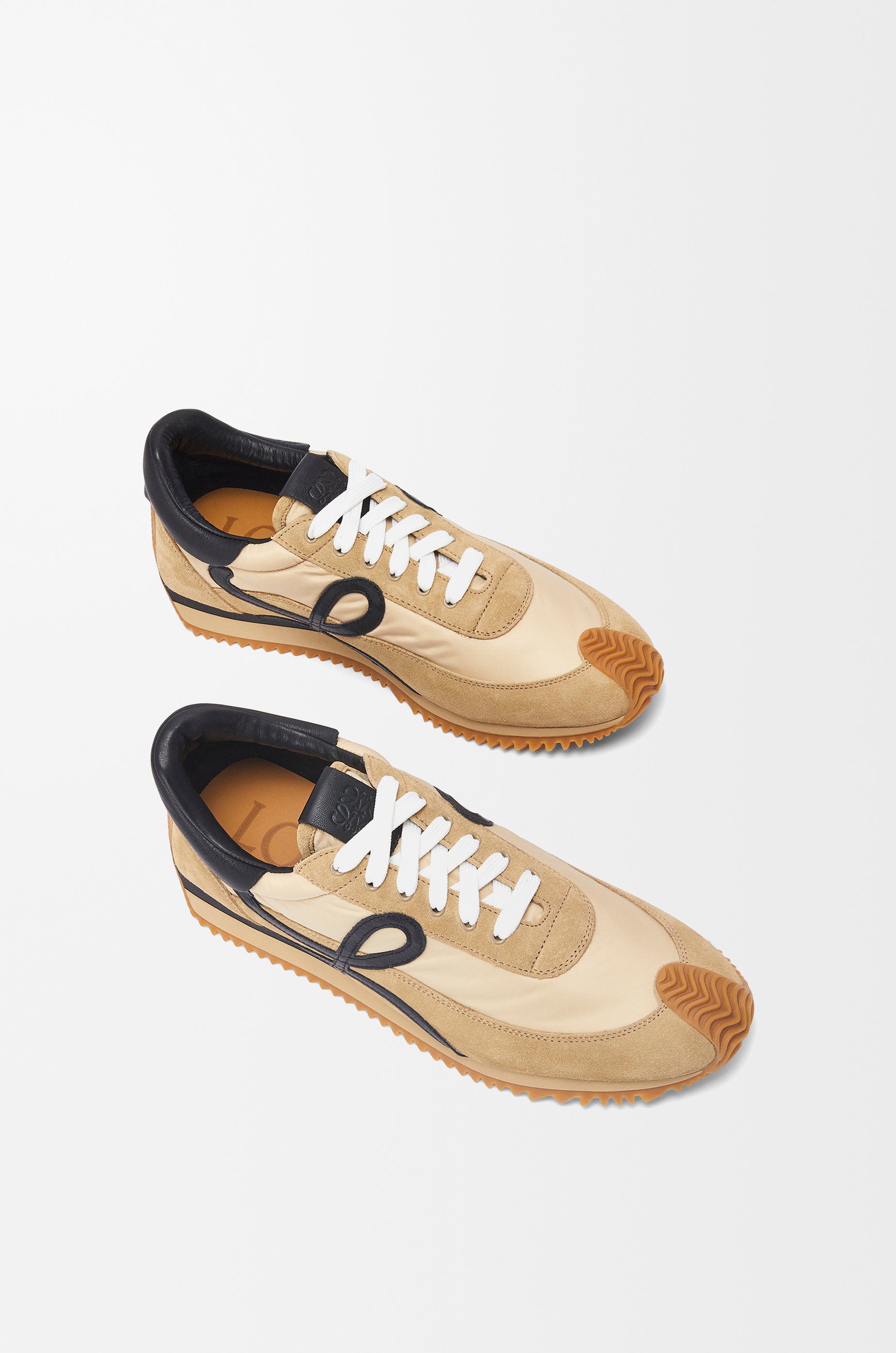 Flow Runner in nylon and suede - 4