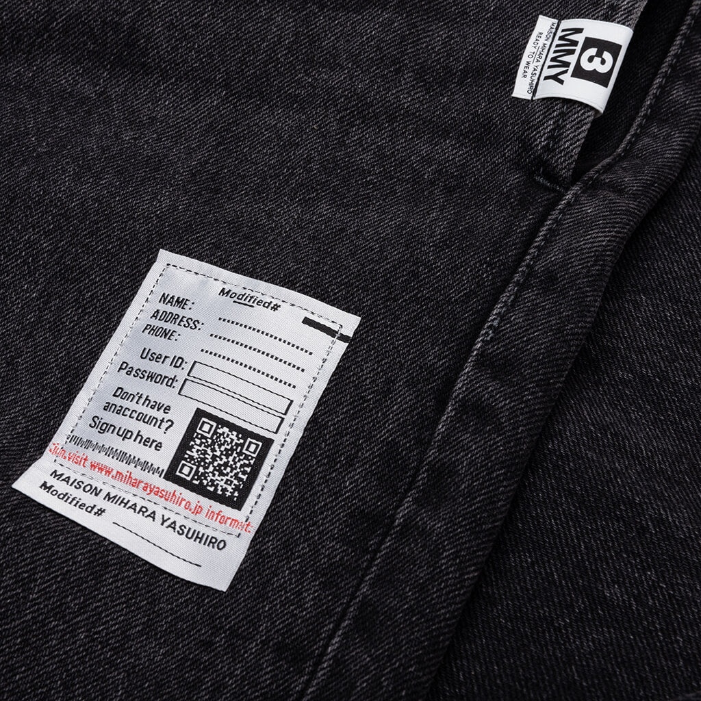 WAIST EASY JEANS - BLACK - 5
