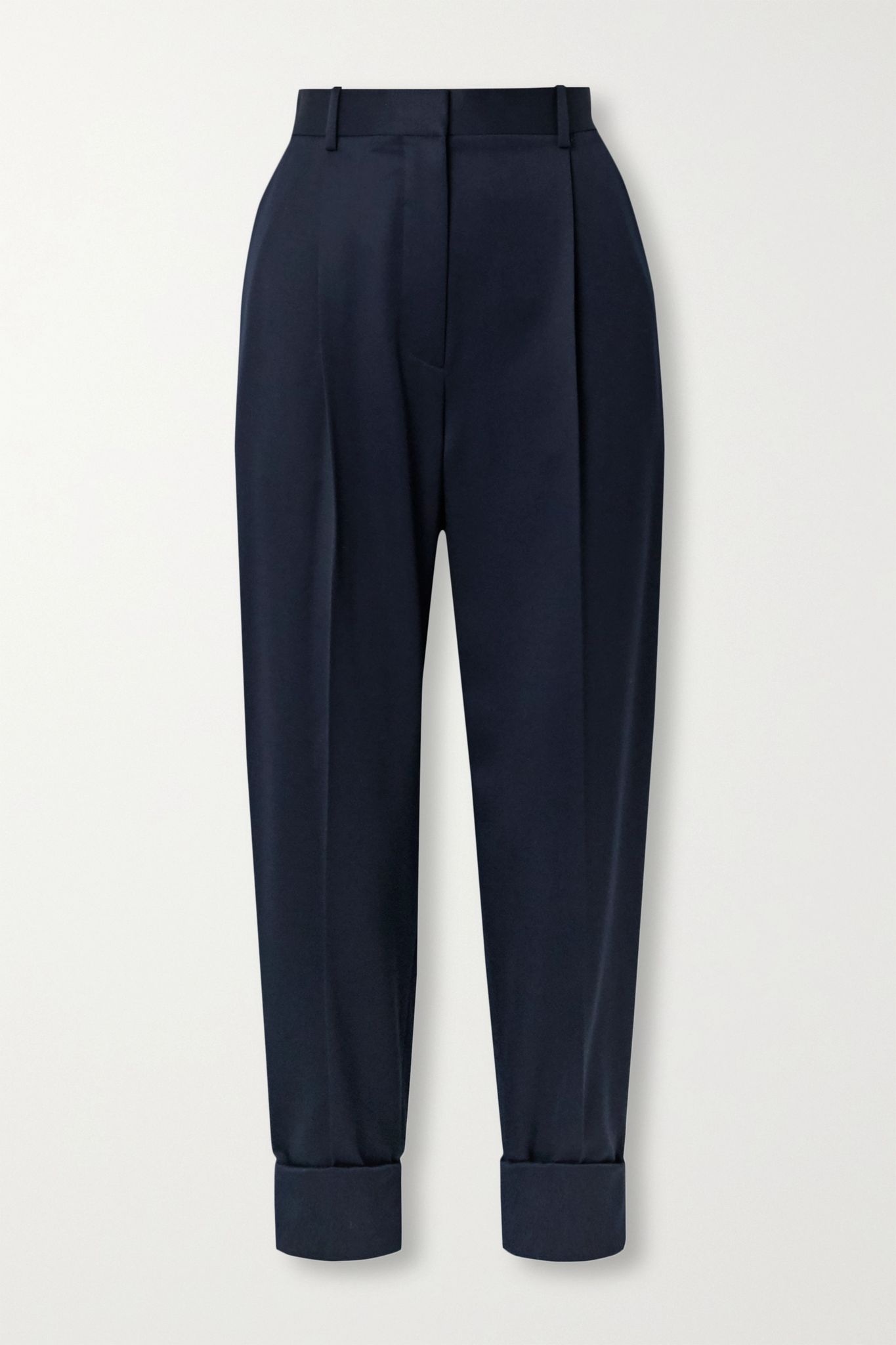 Marta wool-twill tapered pants - 1