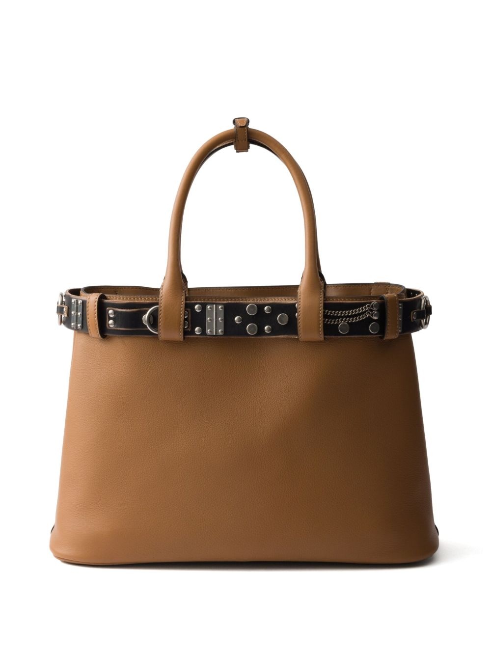large buckle-detail tote bag - 2