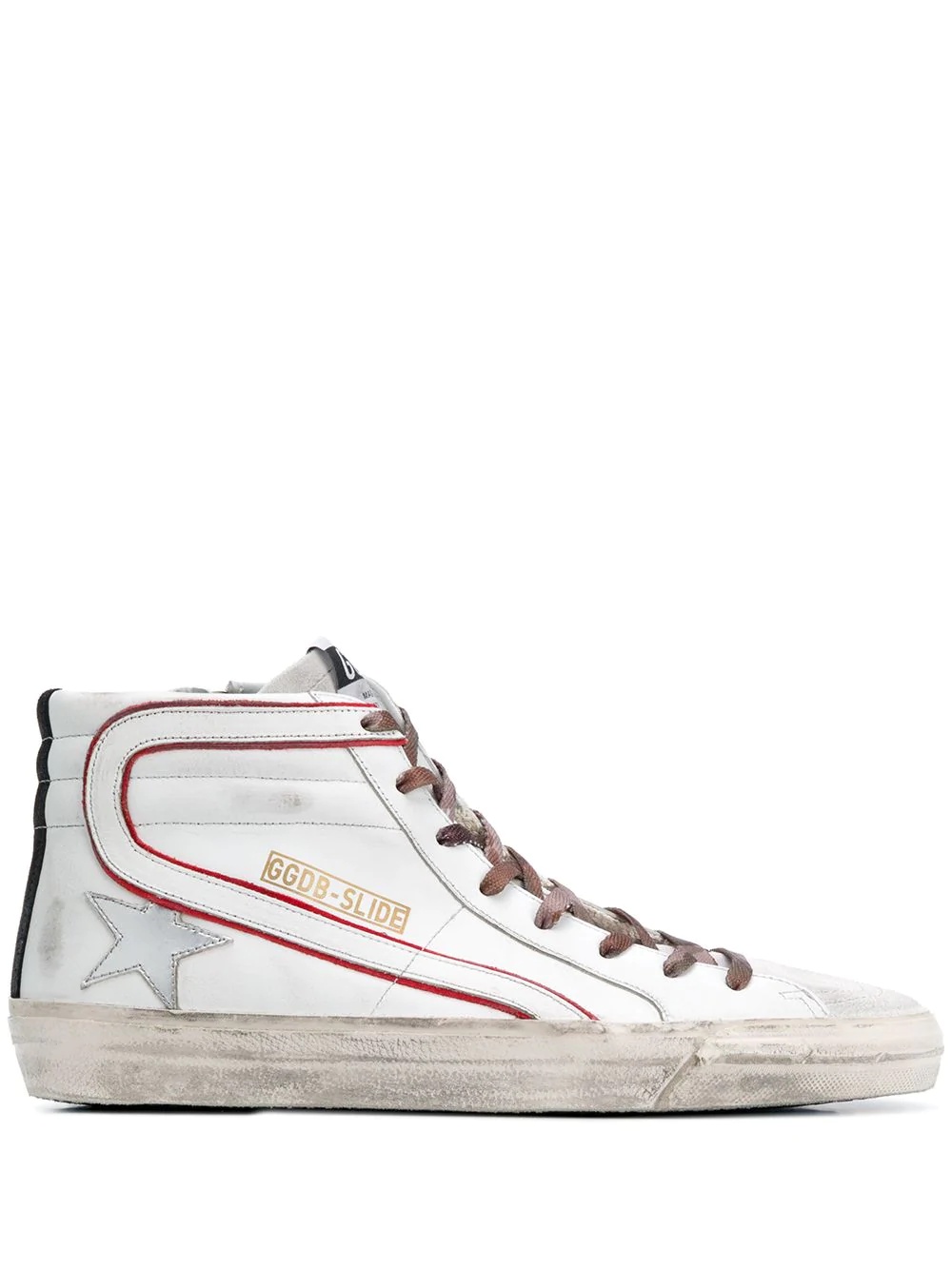 Slide high-top sneakers - 1