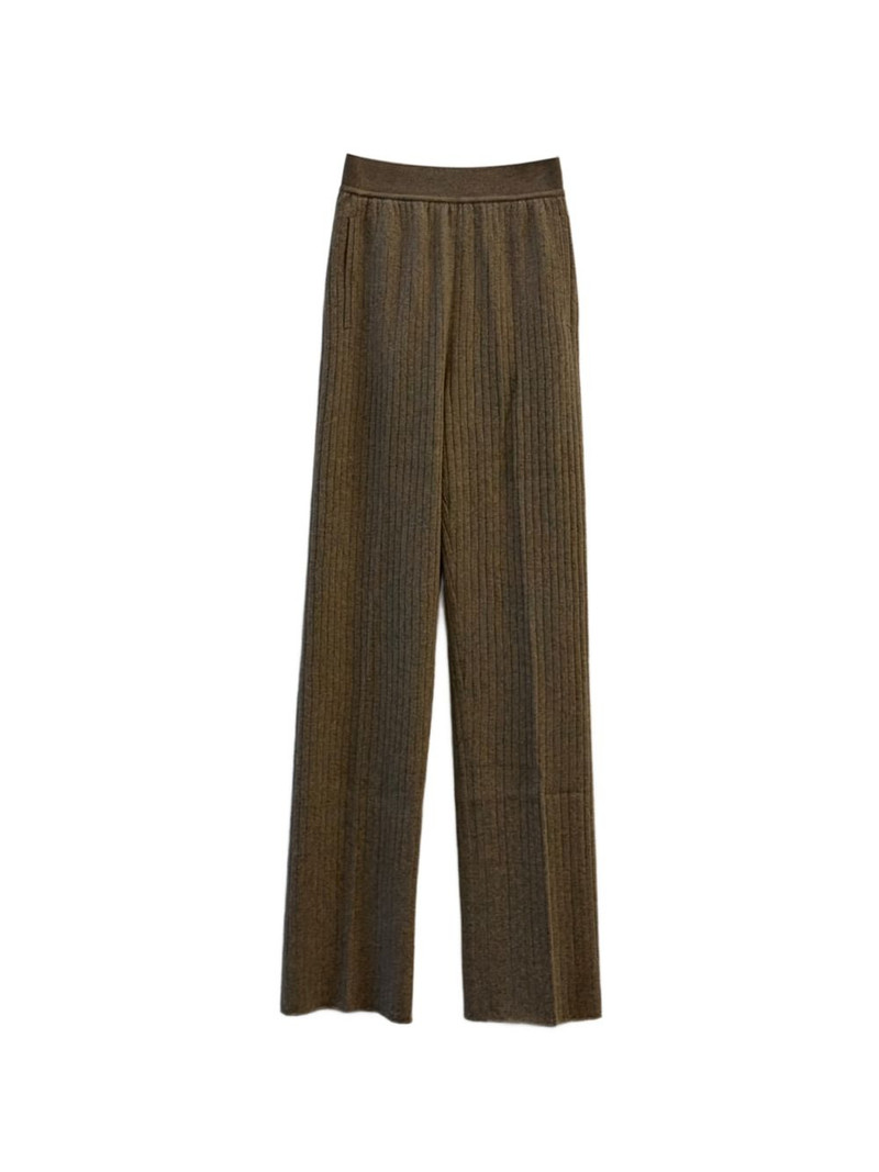 Baby Coste ribbed cashmere trousers 1