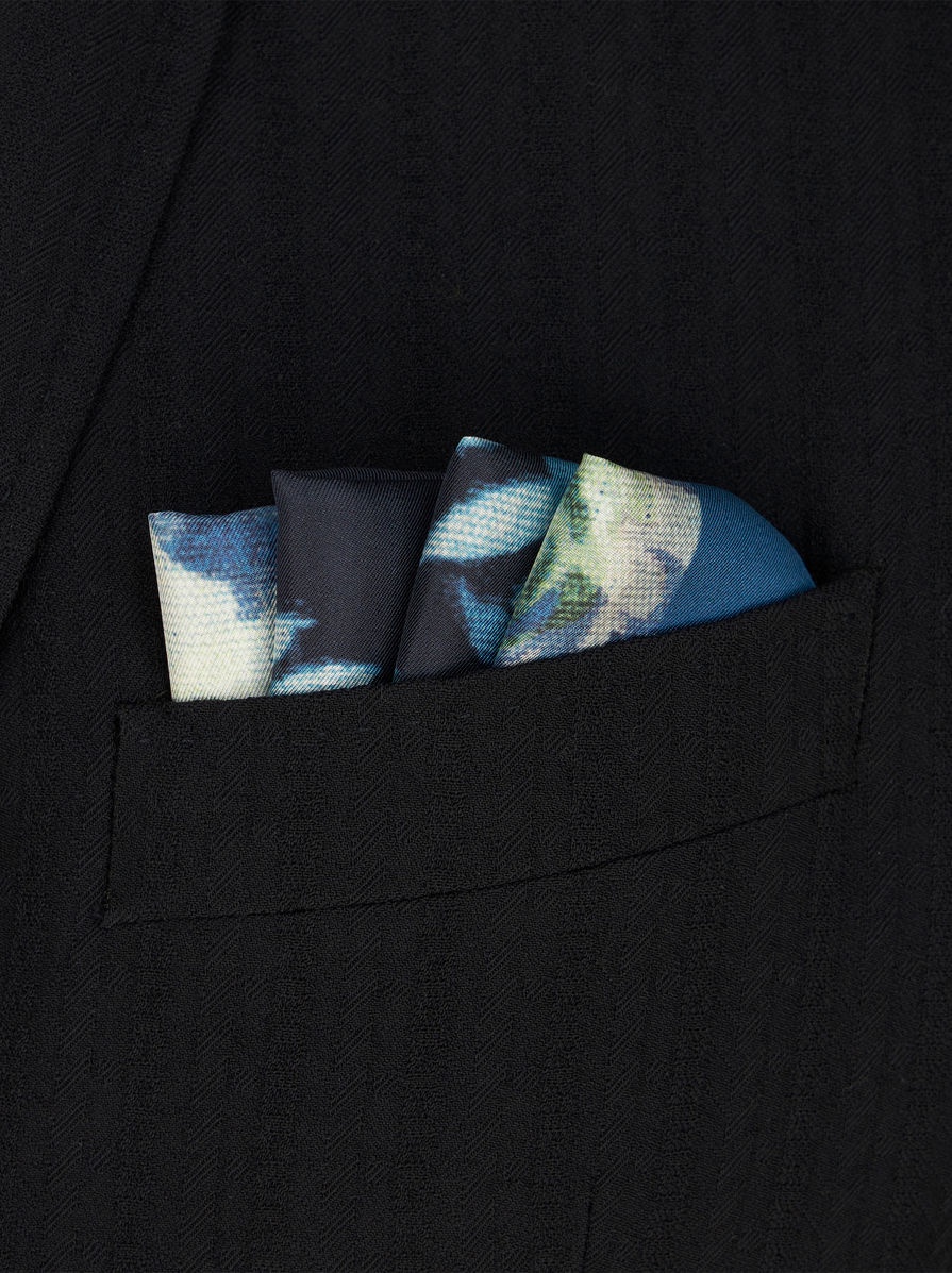FLORAL POCKET SQUARE - 2
