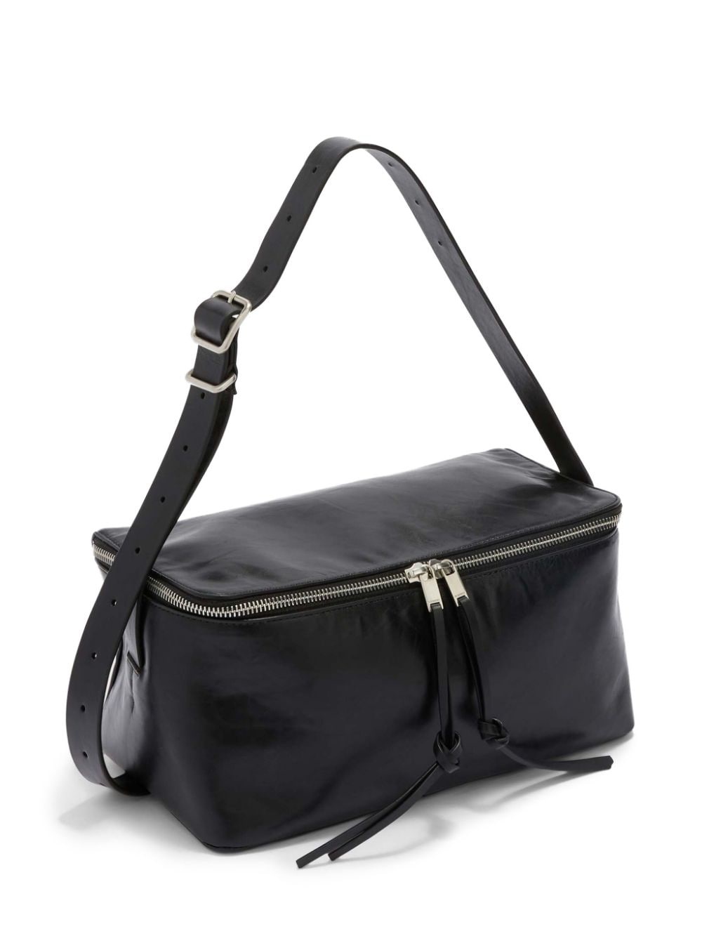 medium leather shoulder bag - 4