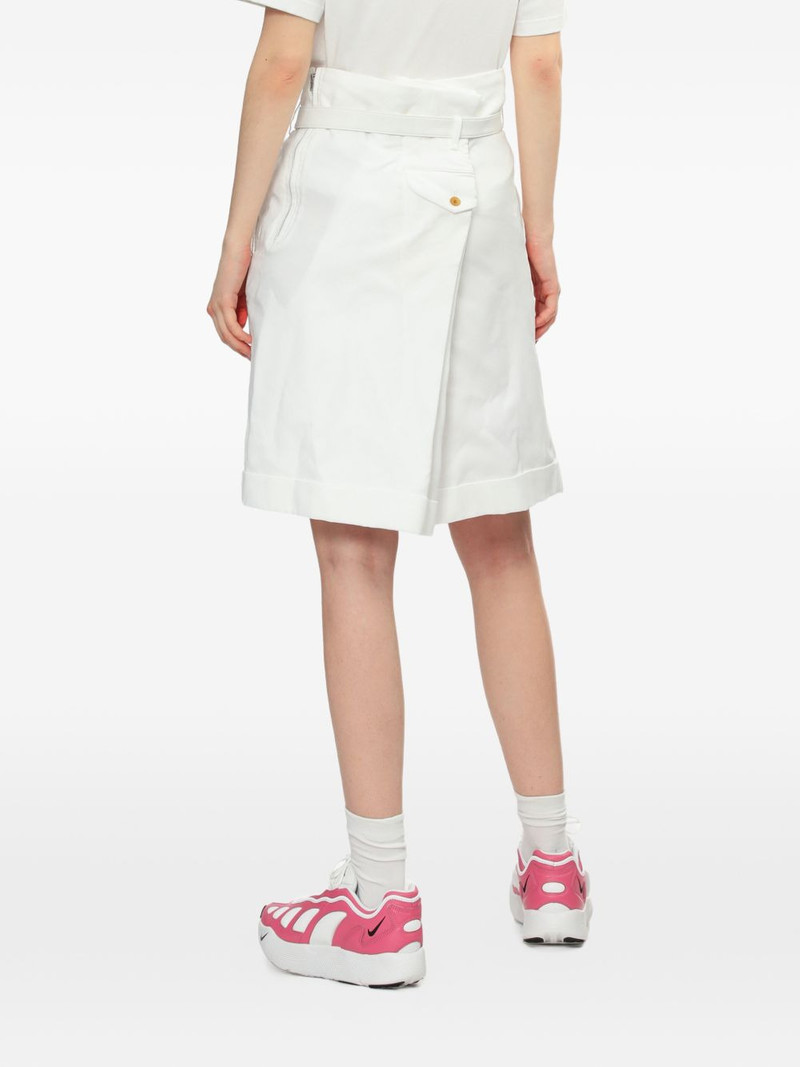 belted wrap shorts 4