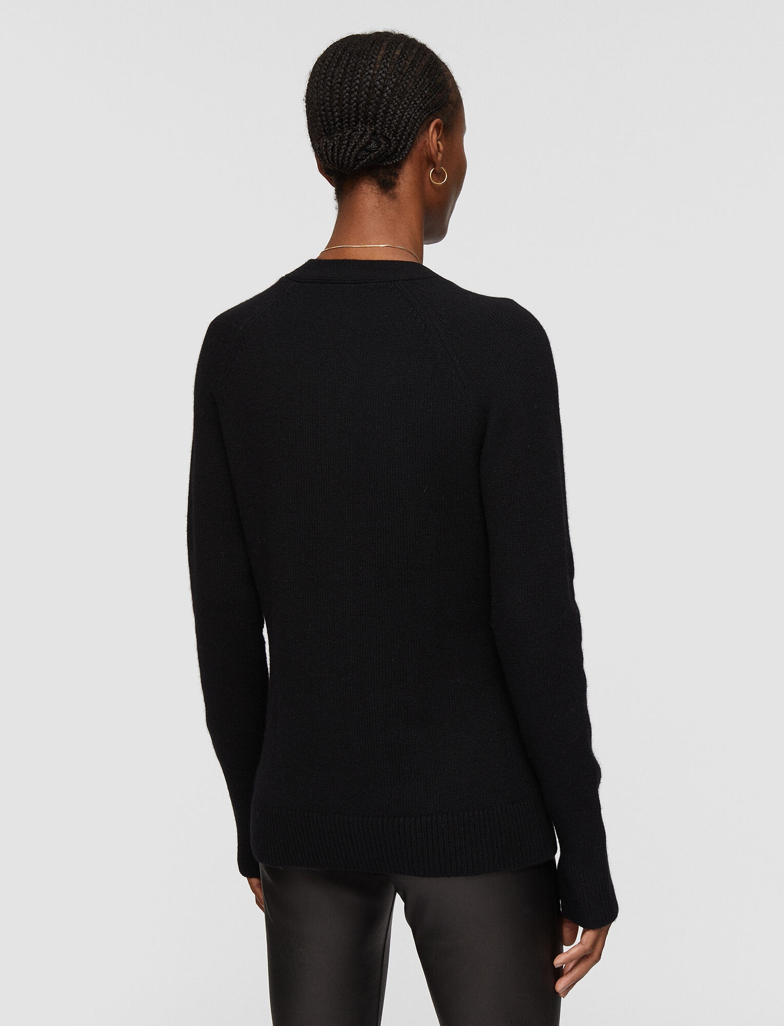 Pure Cashmere Knit Cardigan - 4