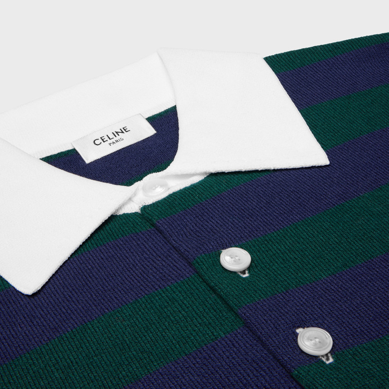 polo sweater IN striped wool 3