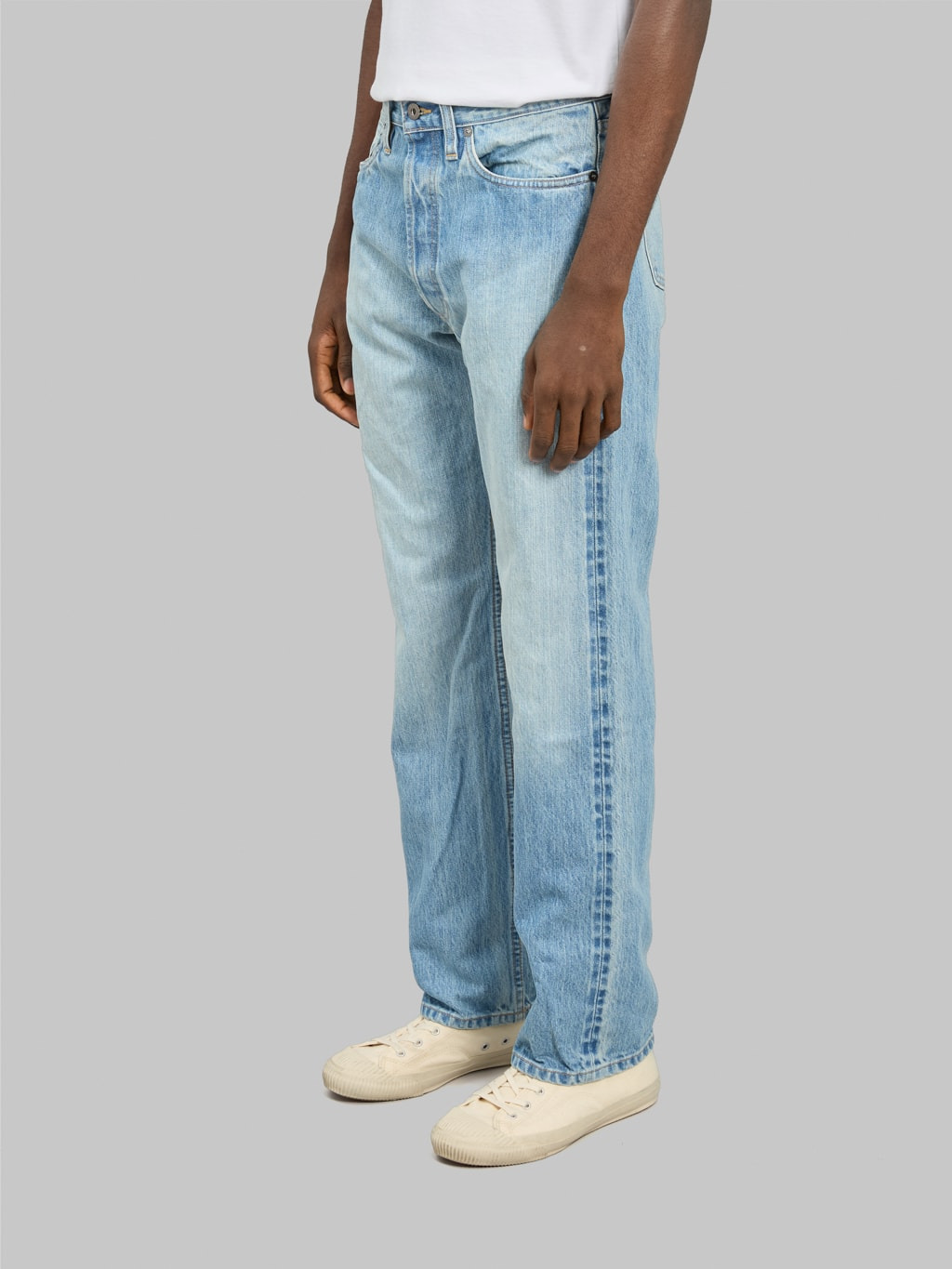 3sixteen CS-100xv vintage Wash Indigo Selvedge Classic Straight Jeans - 4