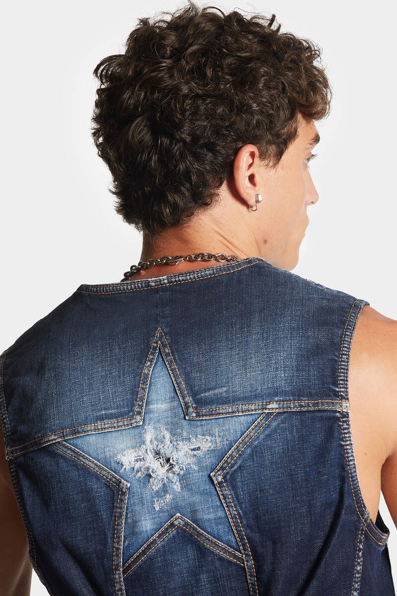 DENIM VEST - 5