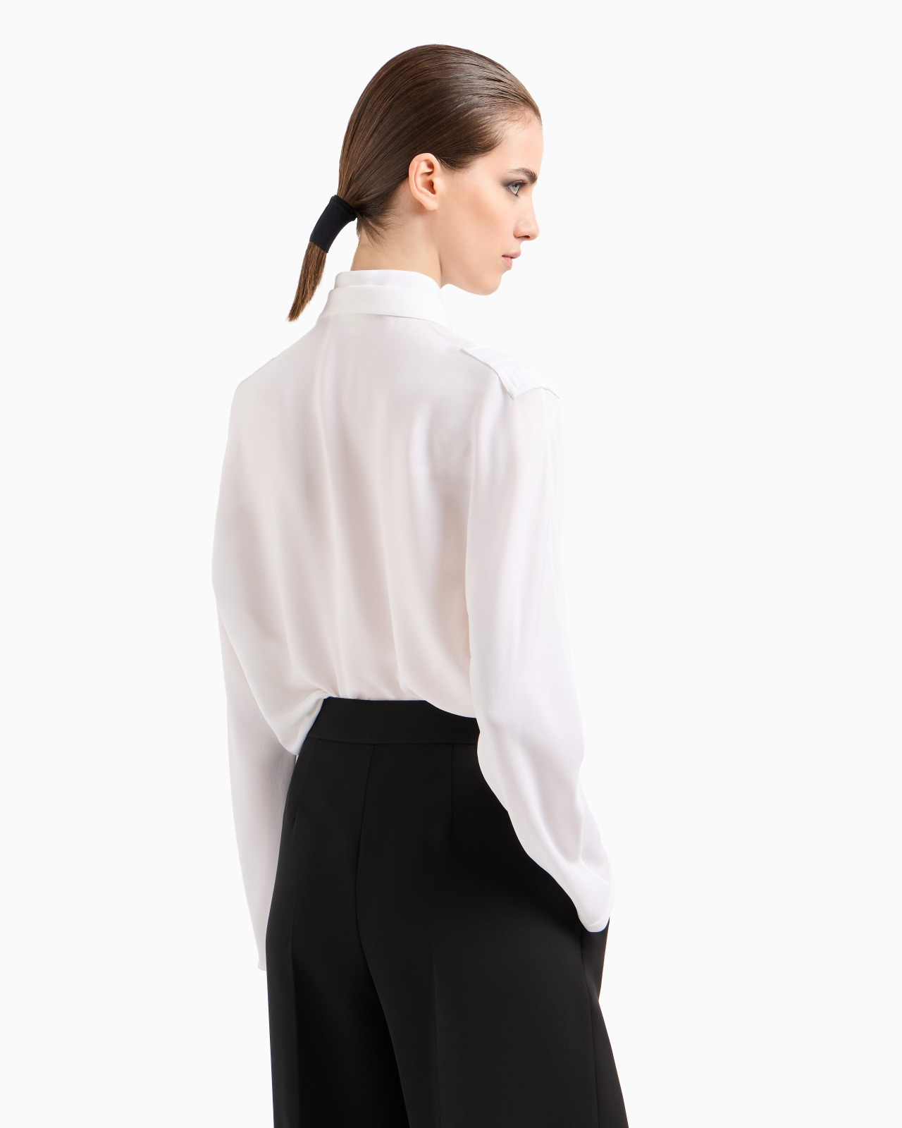 TRIPLE SILK GEORGETTE SHIRT - 3