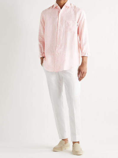 Loro Piana Striped Linen Shirt outlook