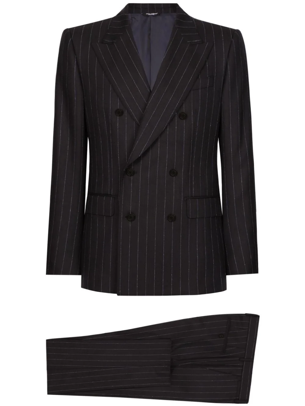 Sicilia-fit double-breasted suit - 1