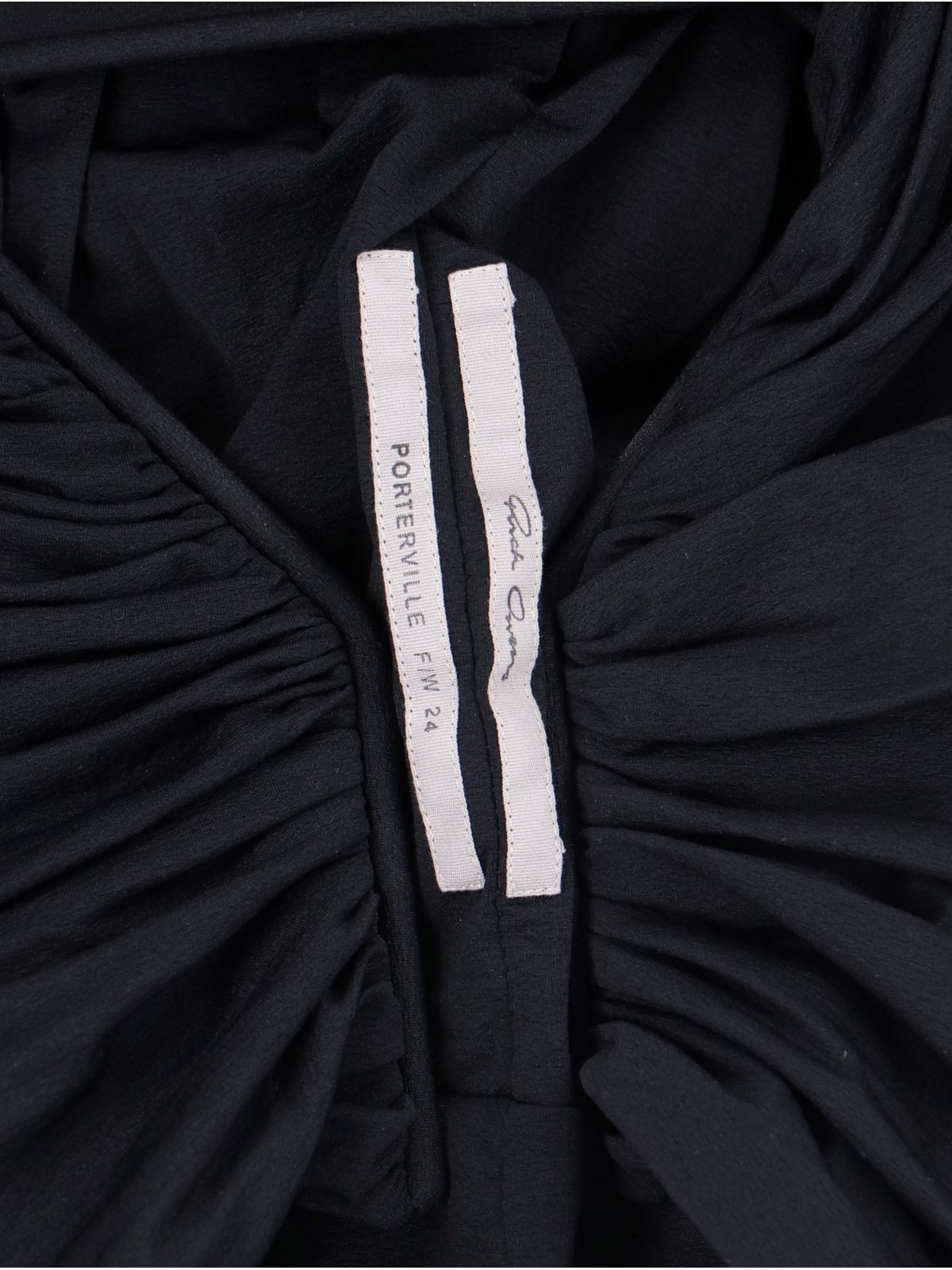 DRAPED 'JERSEY PRONG' MINI DRESS - 4