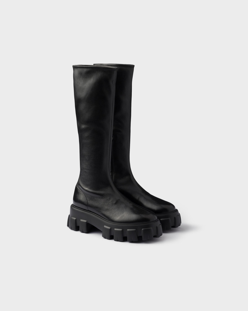 Monolith stetch nappa leather boots 1