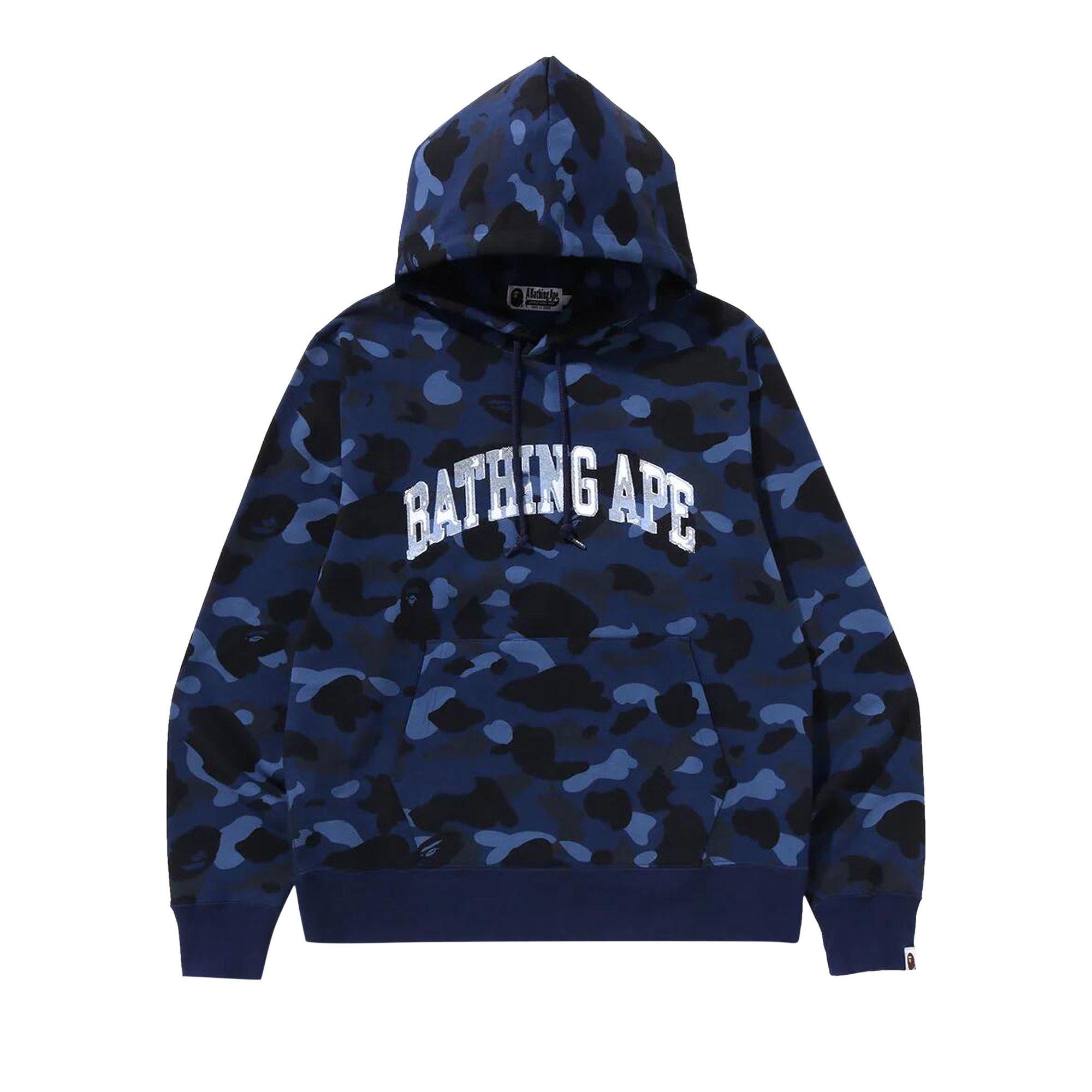 BAPE Color Camo Pullover Hoodie 'Navy' - 1