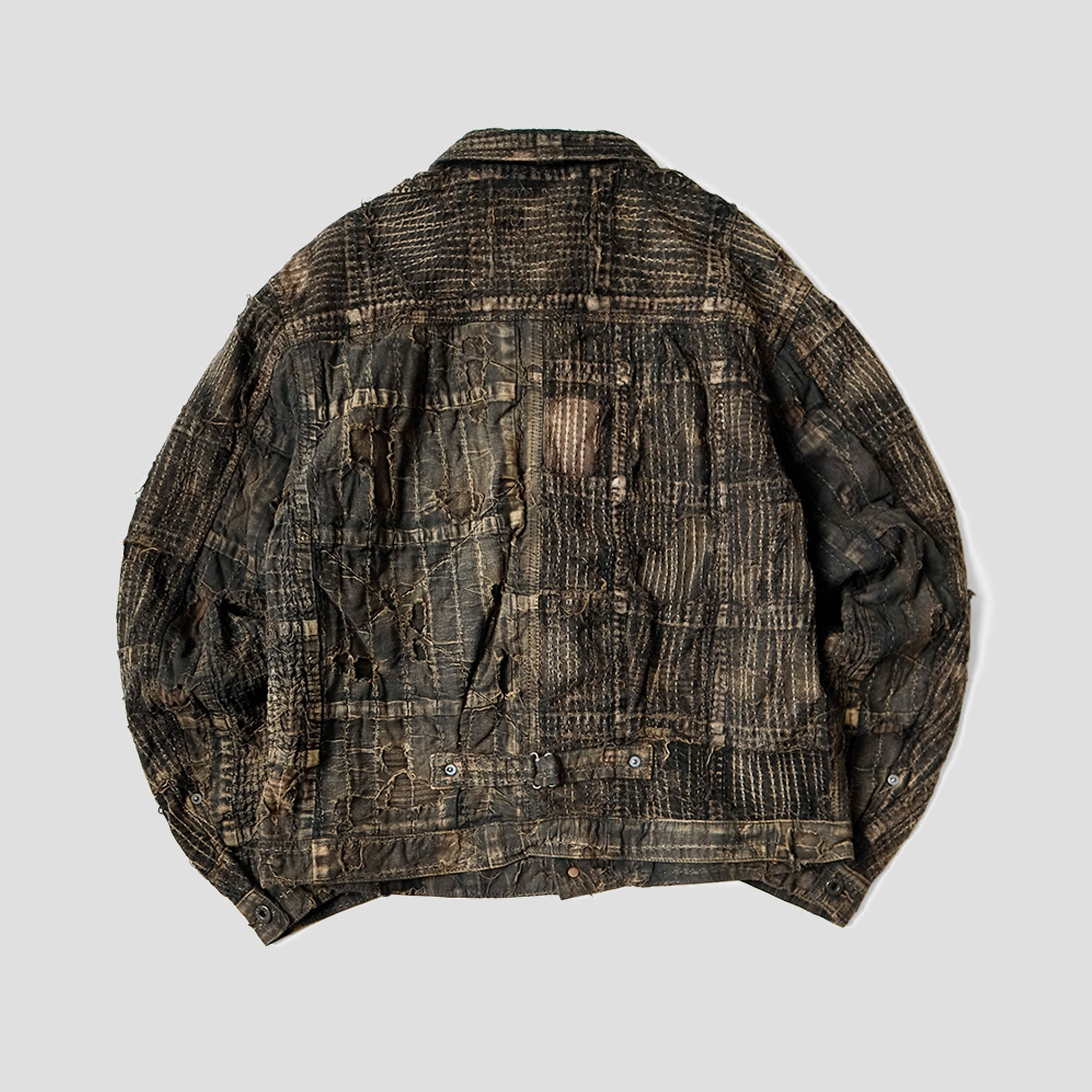 BLACK TEA-CORE BORO SPRING 1st JACKET - 2