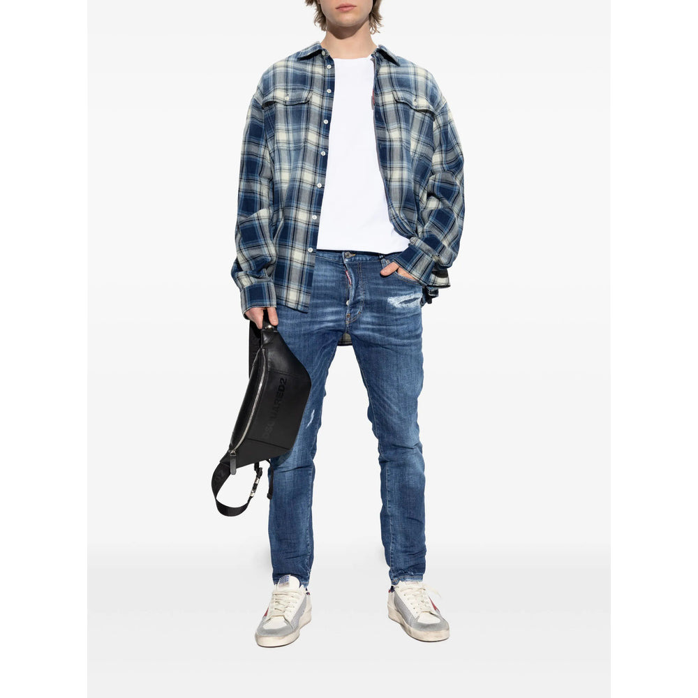 Dsquared2 Blue Denim - Tapered Jeans Men - 2