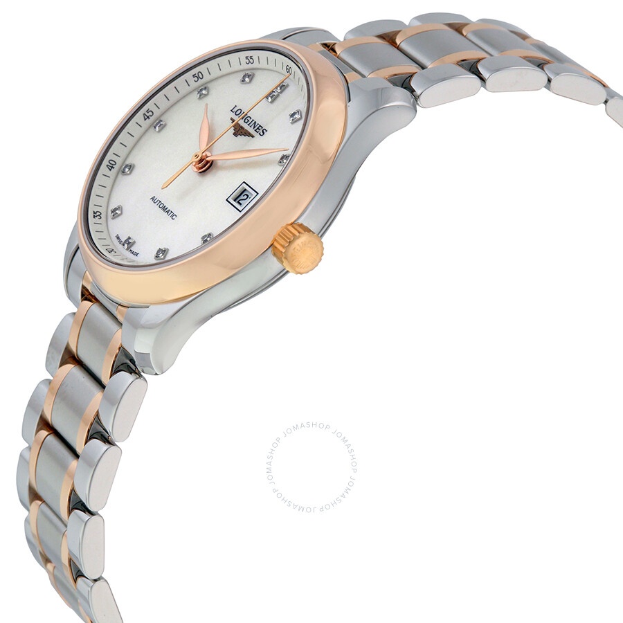 Longines Master Collection Automatic Diamond Ladies Watch L2.257.5.89.7 - 2