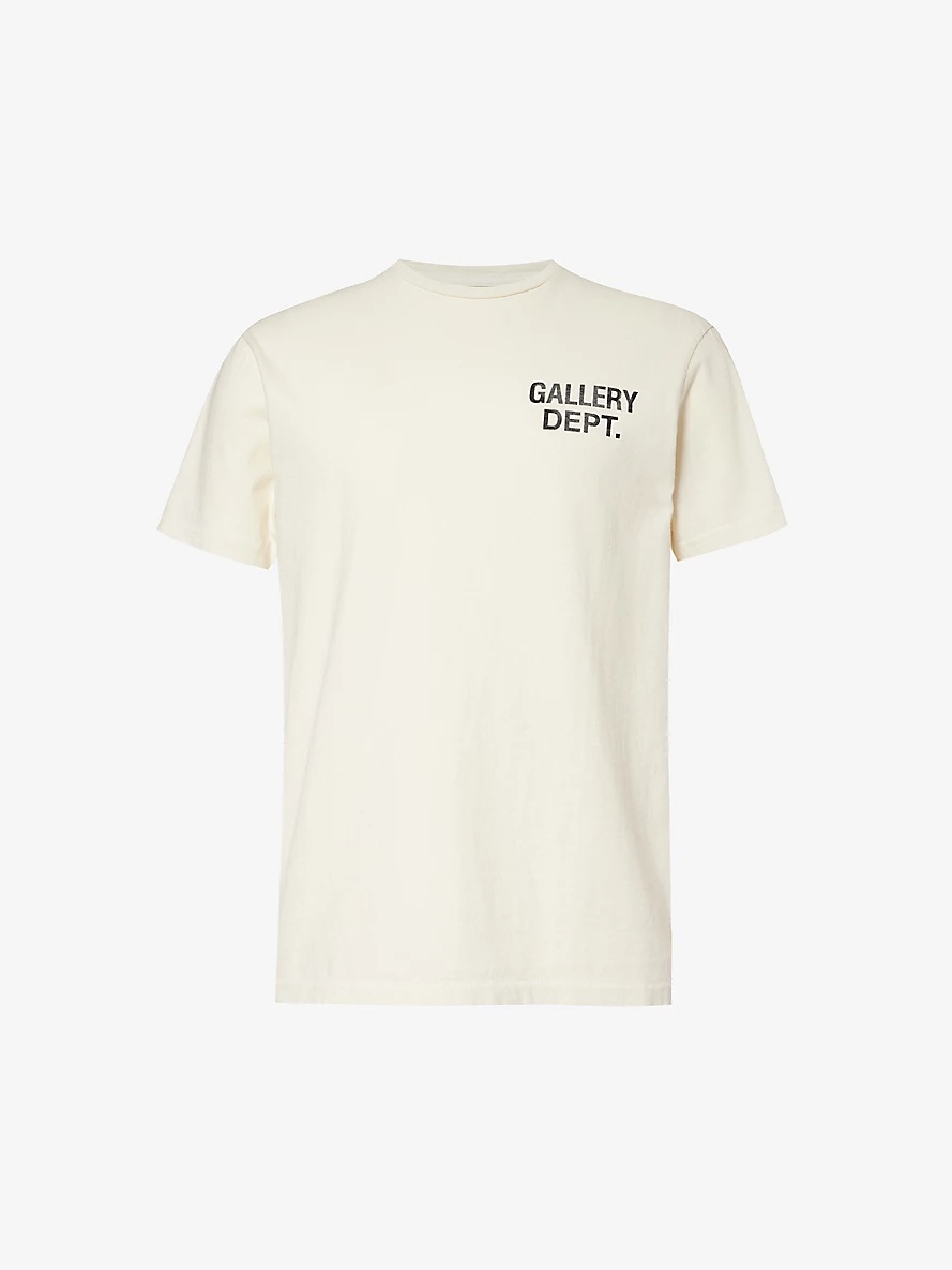 GALLERY DEPT. Souvenir logo-print cotton-jersey T-shirt | selfridges |  REVERSIBLE