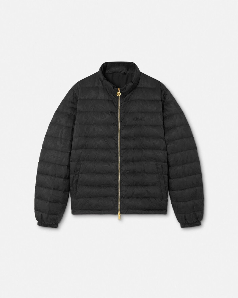Barocco Jacquard Down Jacket - 1